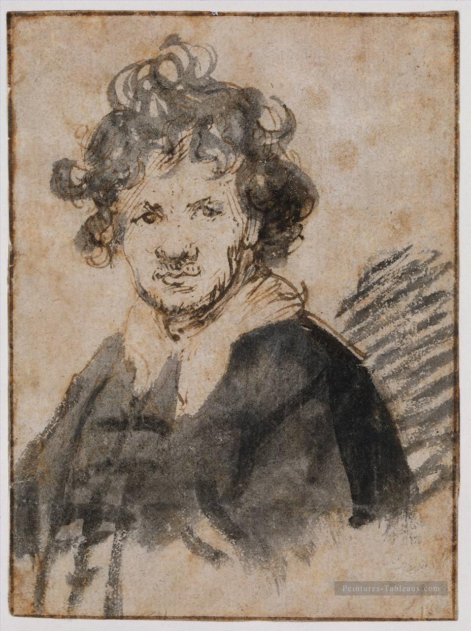 Autoportrait 16289 Rembrandt Peintures à l'huile
